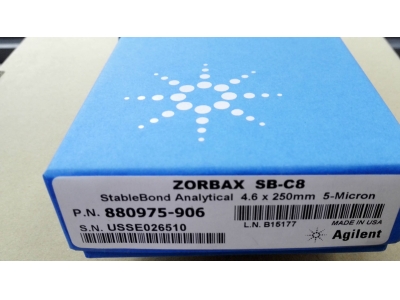 Agilent/安捷倫 ZORBAX SB-C8 4.6*250液相色譜柱，880975-906